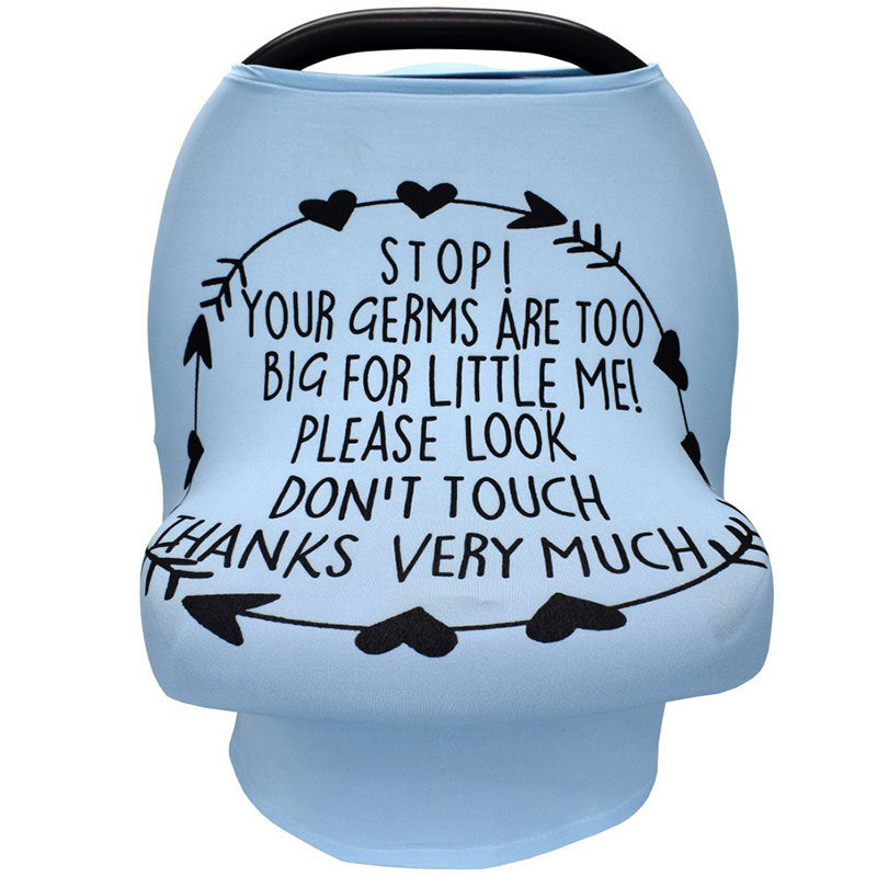 Multi-Function Nursing Cover with Sunshade and Windshield