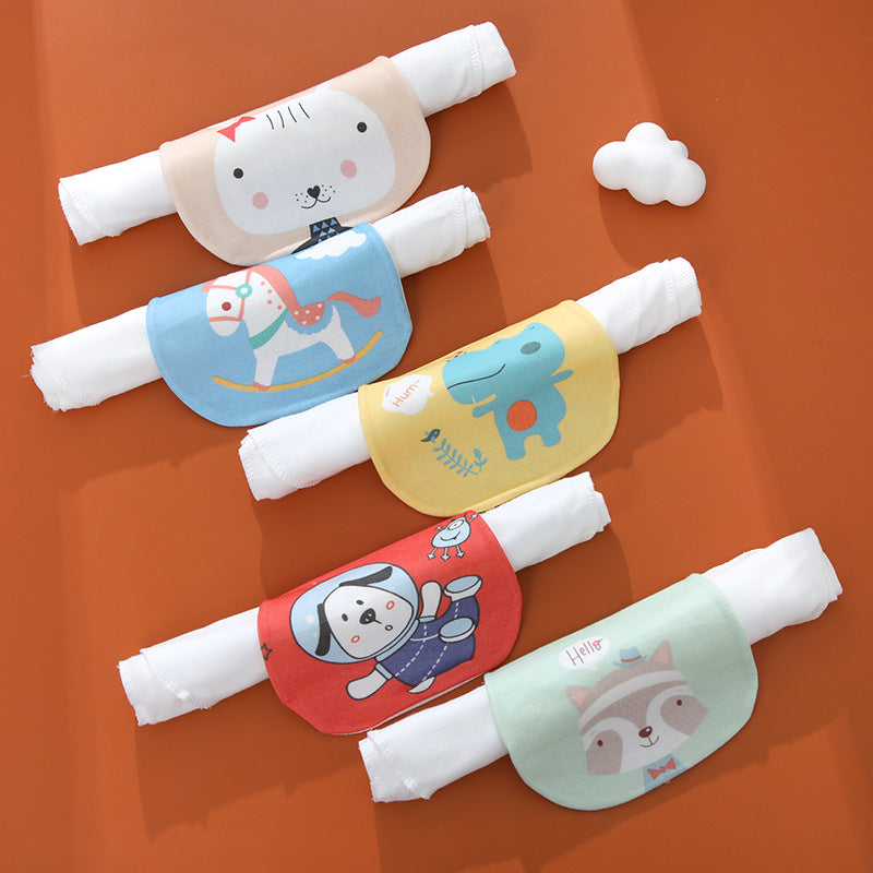 Summer Baby Sweat Absorbent Cotton Towel for Infants