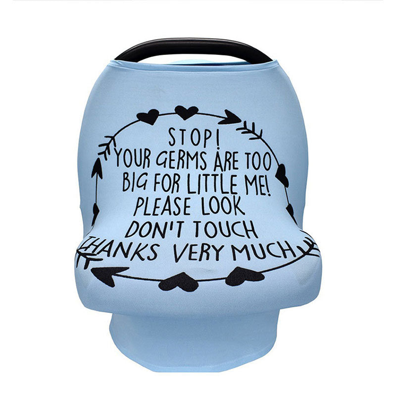 Multi-Function Nursing Cover with Sunshade and Windshield