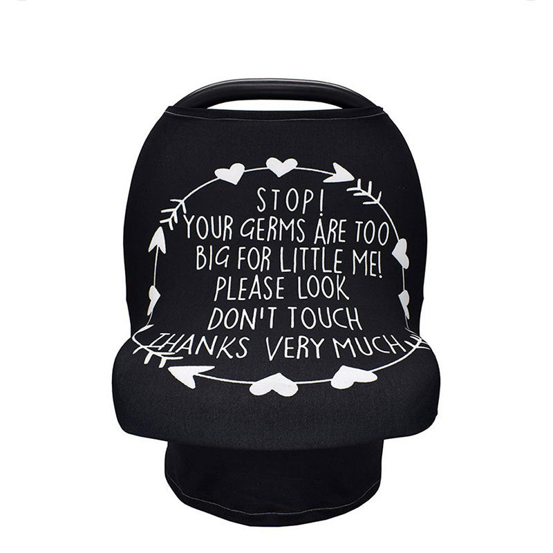 Multi-Function Nursing Cover with Sunshade and Windshield